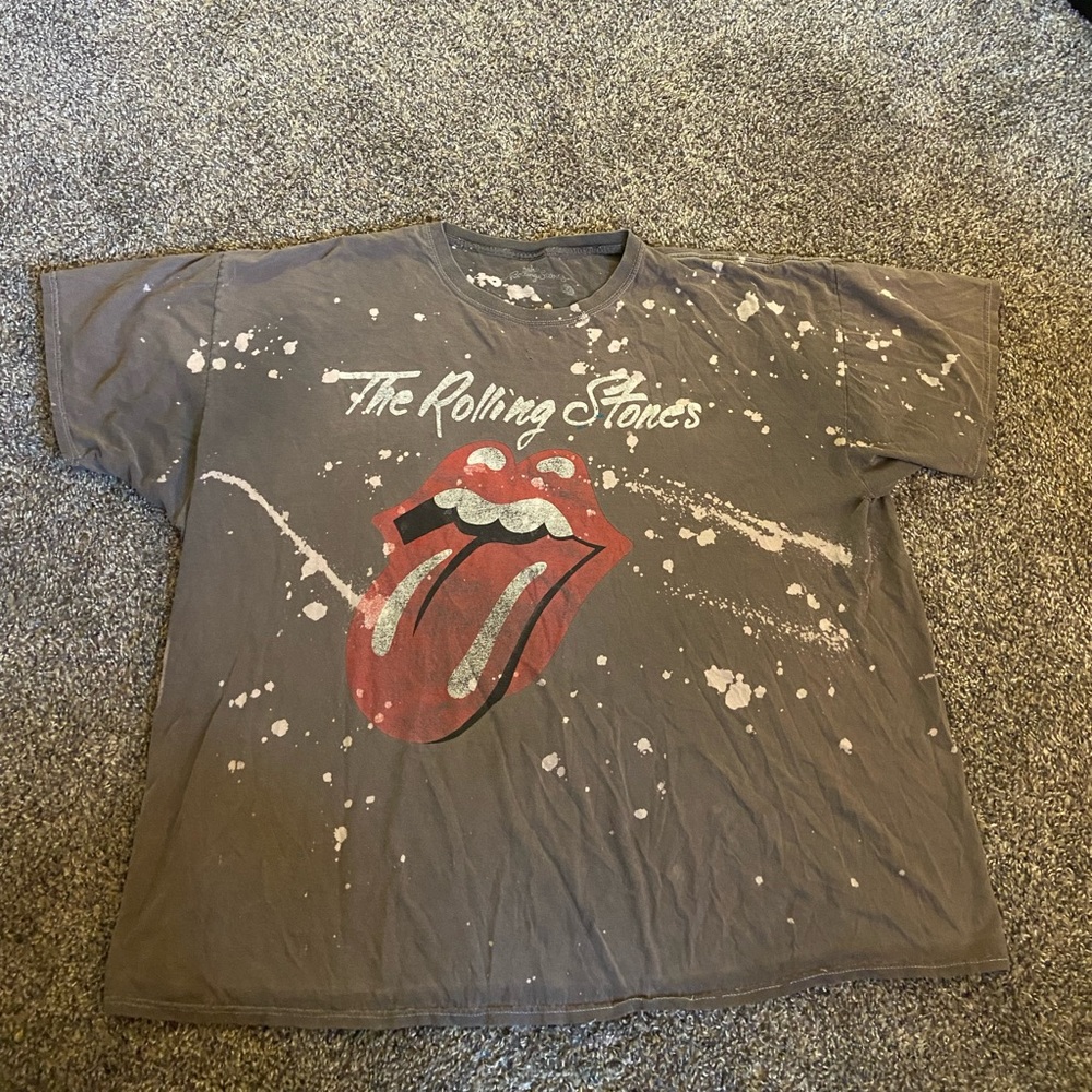Distressed Rolling Stones Tee